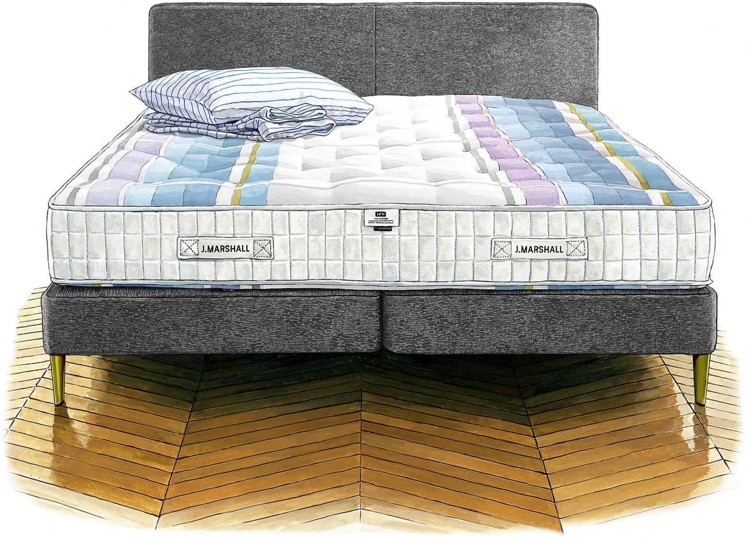 J. MARSHALL Mattresses & Divans And So To Bed